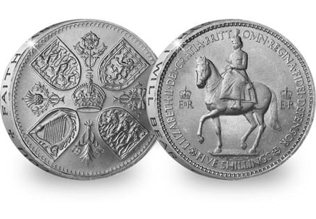 The 1953 Coronation Crown is the first commemorative coin issued during Queen Elizabeth II's reign, and is one of the most iconic British coins in existence.