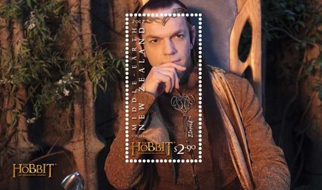The Hobbit Presentation Pack Elrond stamp