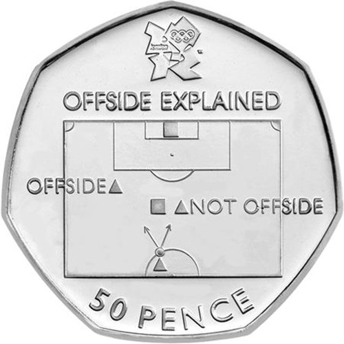 Football Olympic 50p