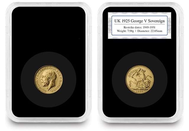 The 1925 Dated George V Gold Sovereign (2)