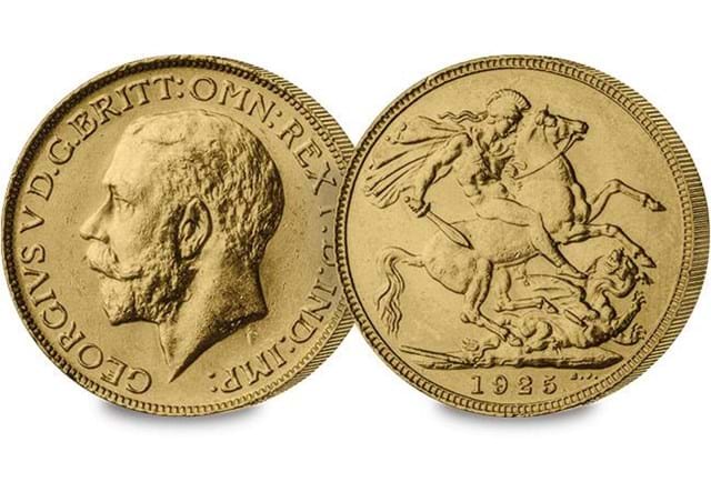 The 1925 Dated George V Gold Sovereign