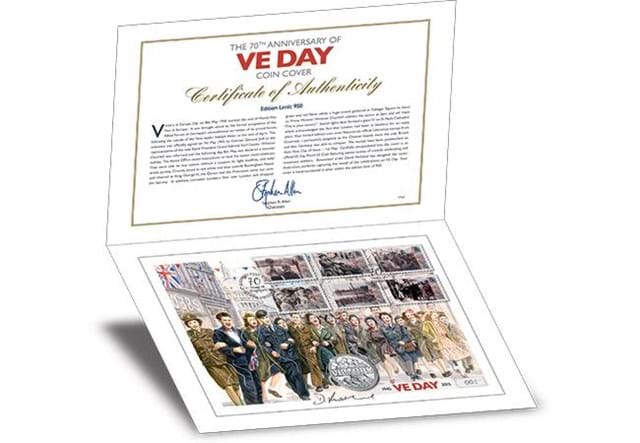 775C 70th Anniversary VE Day Cover (1)