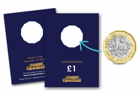 Protect the first new 12-sided £1 coin that you find in your change with the Change Checker+ £1 Collecting Card.