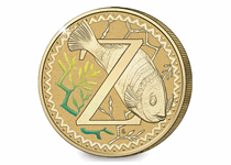 Letter Z in the ABC of Australia Wildlife Coin Series. Struck to an uncirculated finish in Aluminium Bronze.