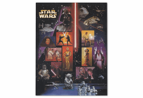 Star Wars Stamp Sheet