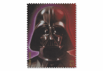 Star Wars Stamp Sheet Darth Vader