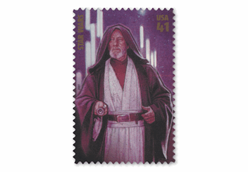 Star Wars Stamp Sheet Obi Wan