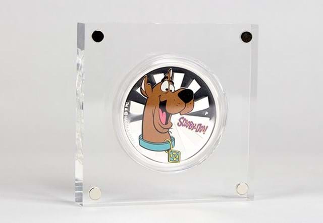 2018 Scooby Doo Silver Proof Coin In Acrylic Case