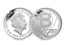 This Silver 10p has been struck by The Royal Mint to celebrate Great Britain. It features the letter 'B' and represents Bond. This 10p comes presented in an acrylic block.