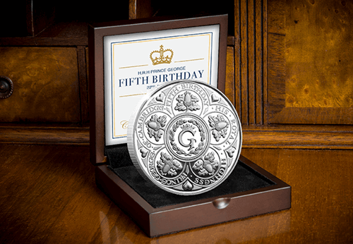 Prince George Fifth Birthday Coin Web Images Lifestyle 1