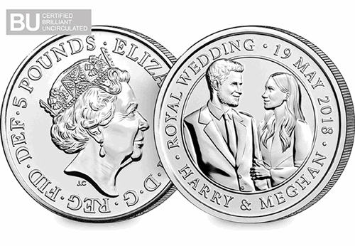 Change Checker 5 Pound Coin Image Amends Royal Wedding 5 Pound Coin 1