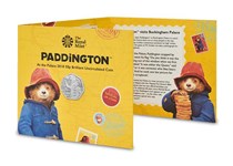 This Brilliant Uncirculated Paddington Bear 50p has been issued by The Royal Mint to celebrate the 60th anniversary of Paddington Bear. Featuring Paddington wearing his famous duffle coat.