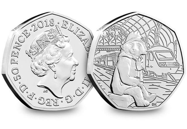 2018 Uk Paddington At The Station BU Obverse Reverse