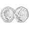 Uk 2016 Beatrix Potter Cuni Bu 50P Coins In Royal Mint Packs Squirrel Nu 2