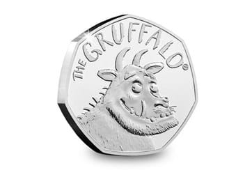 The Gruffalo 50p BU Coin Reverse