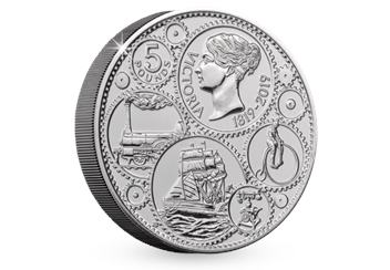 Queen Victoria £5 Coin Reverse