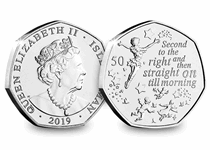 The Official Peter Pan 50p Coin