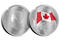This coin has been issued by The Royal Canadian Mint and is struck from 2oz Pure Silver to a proof finish. It features first-of-its-kind undulating obverse and reverse with selective colour printing.