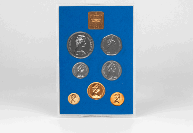 1972 proof set obverse