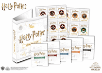 The Official Harry Potter Medal Collection Collector's Album. Comes complete with 5 x Title Pages and 5 x Collection Pages (with space for 45 Official Harry Potter Medals).