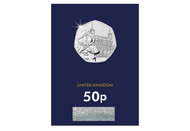 Paddington at the Tower of London 50p Reverse in Change Checker Pack