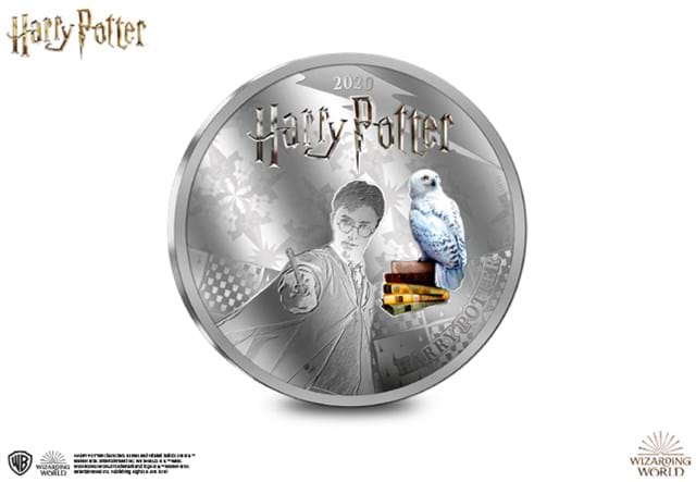 The Official Harry Potter Silver-Plated Coin reverse