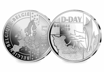 Belgium 5 Euro Obverse and Reverse