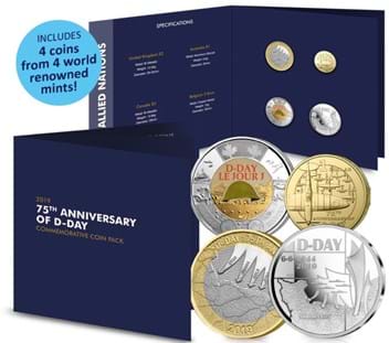 Includes 4 coins from 4 world renowned mints!