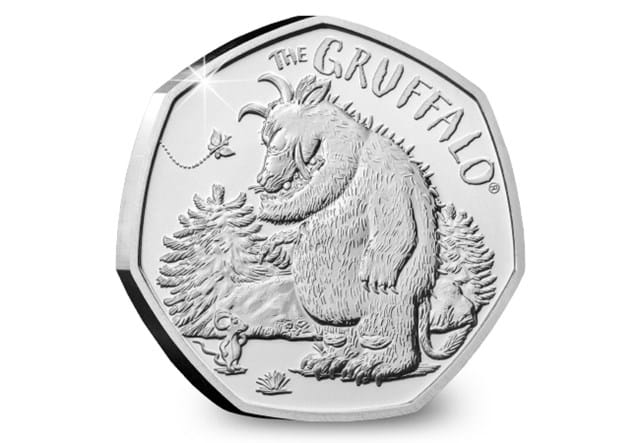 The Gruffalo & Mouse 50p Reverse