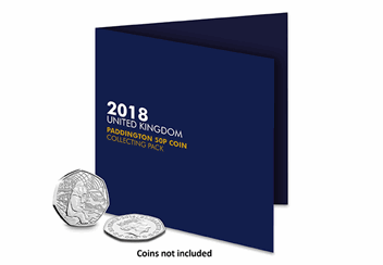 2018 UK Paddington 50p Collecting Pack Front *Coins Not Included*