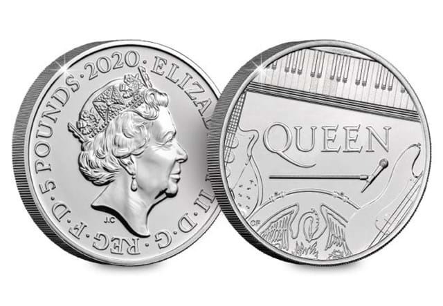 UK 2020 Queen £5 BU Obverse and Reverse
