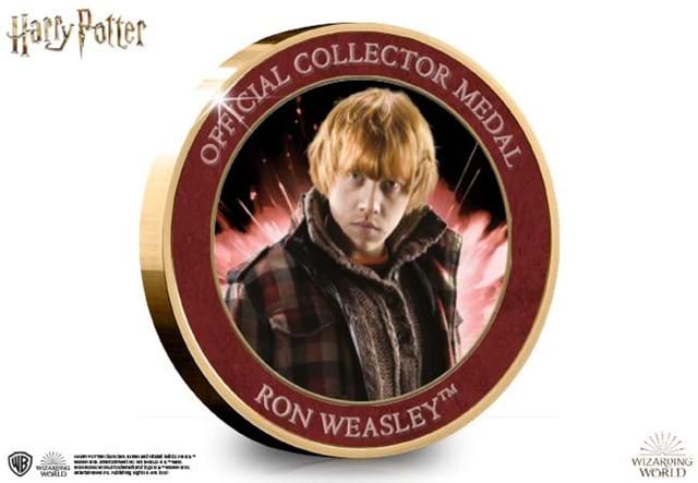 The Official Ron Weasley Medal Reverse