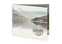 This UK £5 commemorates the 250th anniversary of the birth of renowned British poet William Wordsworth. Struck to Brilliant Uncirculated finish and presented in a bespoke Royal Mint presentation pack.