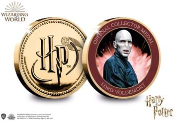 Lord Voldemort Coin Obverse and Reverse