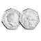 UK 2017 Beatrix Potter Benjamin Bunny BU 50p coin both sides