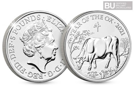 This is the second coin issued in The Royal Mint's Lunar Year collection. This £5 has been protectively encapsulated and certified as superior Brilliant Uncirculated quality.