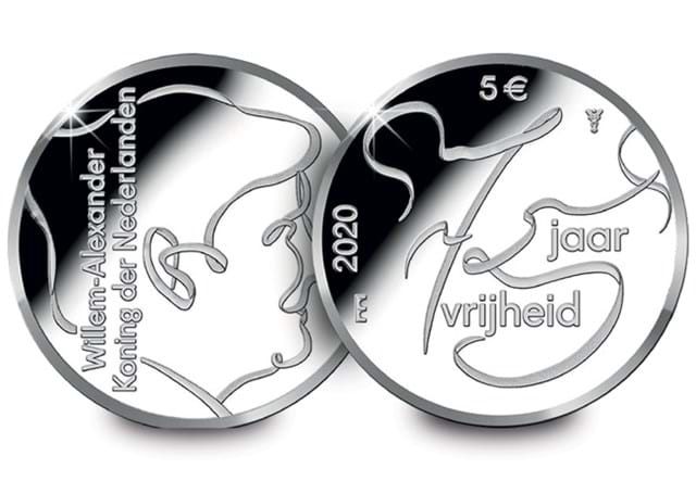 2020 VE Day Allied Nations Coin Pack Netherlands both sides