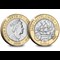 Change Checker Mayflower 2 Pound Coin BU both sides