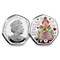 Alice's Adventures in Wonderland Silver 50p Set Queen of Hearts Obverse and Reverse