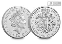 This coin has been issued to mark the 95th birthday of Her Majesty the Queen. This coin has been protectively encapsulated and certified as Brilliant Uncirculated quality.