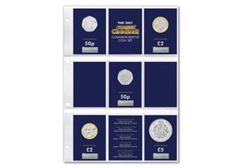 The 2021 CERTIFIED BU Annual Coin Set Change Checker album front