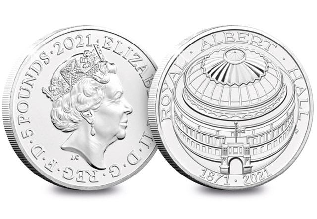 2021 UK Royal Albert Hall CERTIFIED BU £5 both sides