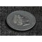 2021 Trap Attack 1oz Silver Coin Obverse on dark surface