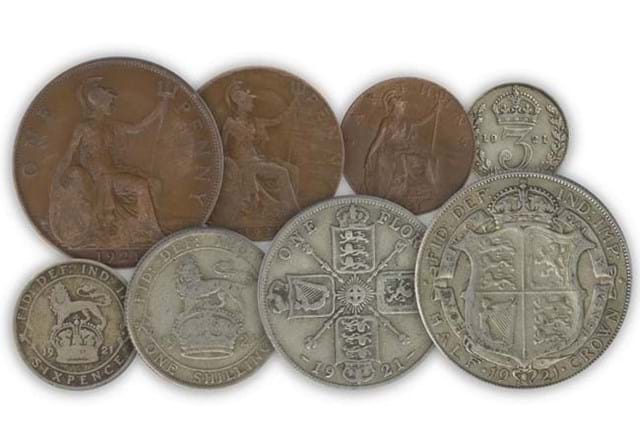 1921 Coins Reverses