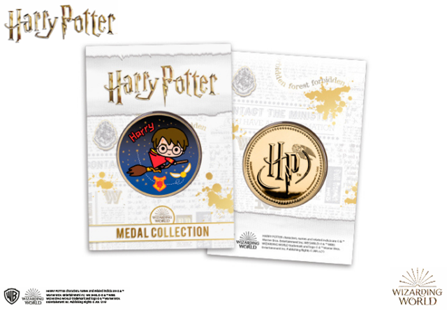 818H - Harry Potter Chibi Charm Commemorative Cards