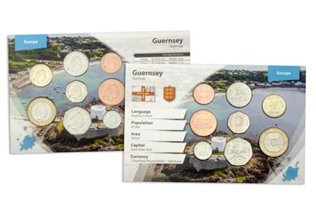 This Guernsey coin set includes eight coins issued between 1998 to 2012. Your coins come presented in a Guernsey themed blistercard which includes each coin's specification.