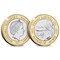 The Donald Campbell BU £2 Pair obverse and reverse