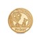 Mr Bean 1/2g Gold Coin Reverse