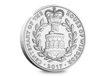 UK 2017 House of Windsor £5 Coin Reverse
