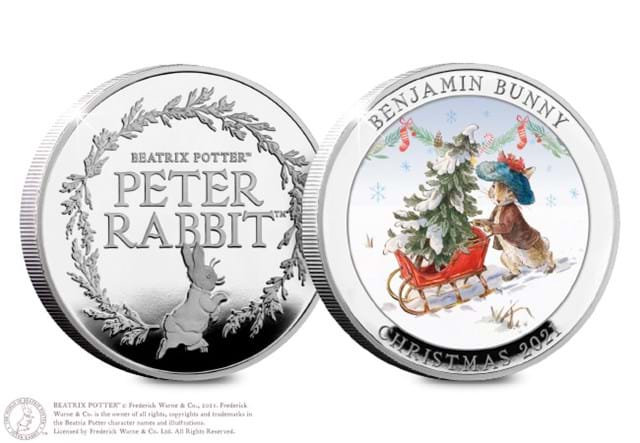 Benjamin Bunny Coin Obverse and Reverse